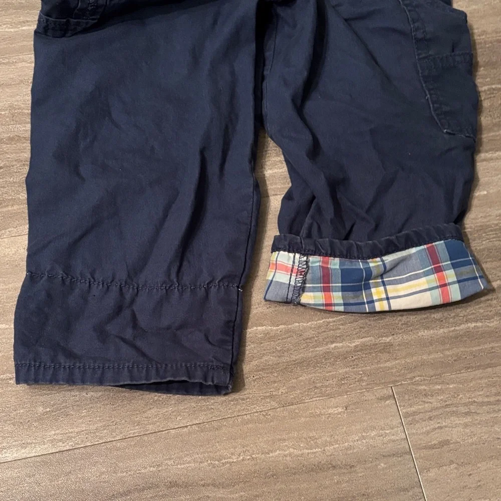 OshKosh B'gosh Dark Blue Kids Overalls